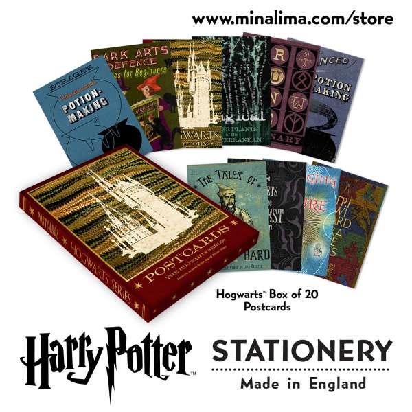 Postcard by Minalima - Believe it or Not, Harry Potter Stationery