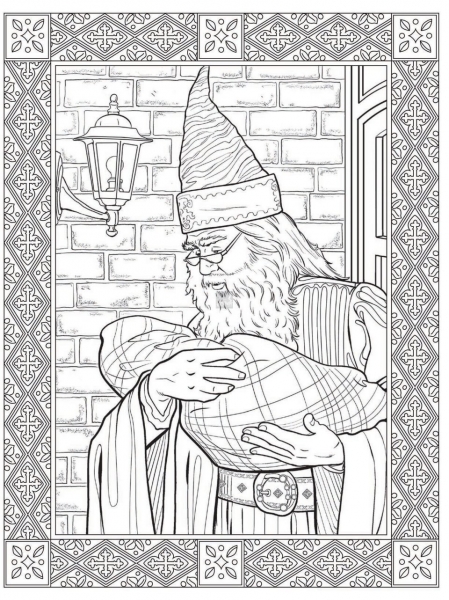 Here's a Sneak Peek of the Upcoming Harry Potter Coloring Book! - BookPal