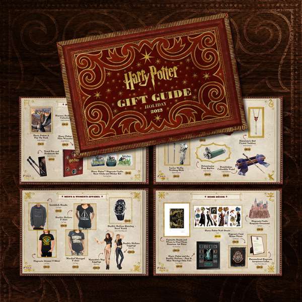 Return of Warner Bros official Harry Potter Holiday Gift Guide 