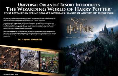 Brochure Reveals Wizarding World Of Harry Potter Ride Details ...