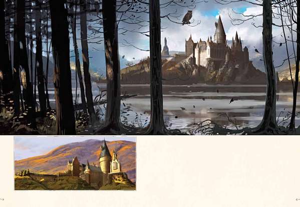 New Harry Potter Page To Screen Book Previews Of Hogwarts