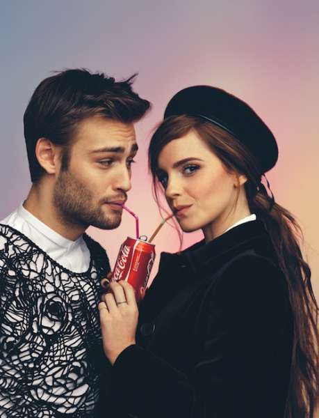 douglas booth emma watson burberry