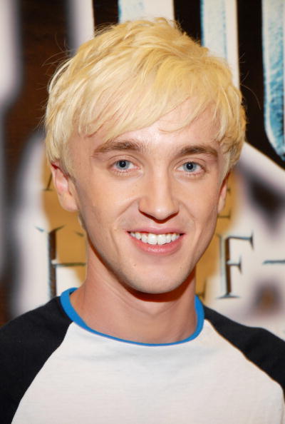 Tom Felton attends New Jersey Half-Blood Prince Hot Topic fan event ...