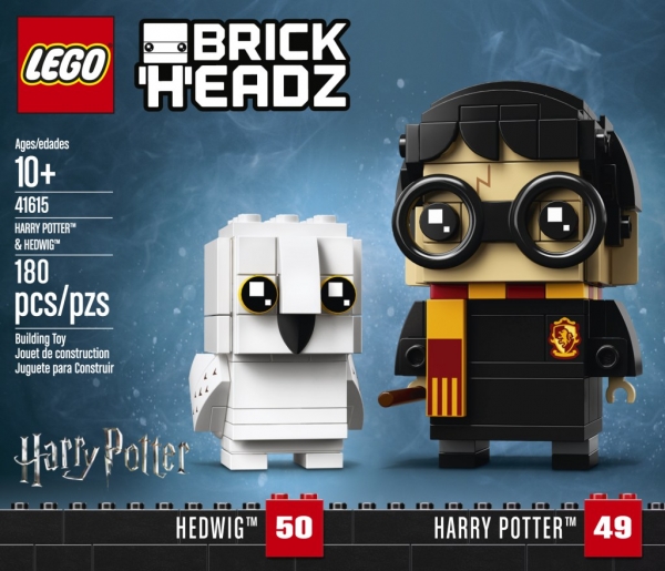 Harry Potter LEGO BrickHeadz first set of toys revealed, includes trio,  Dumbledore 